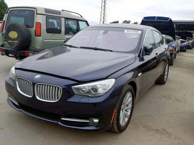 WBASN4C55BC209807 - 2011 BMW 550 GT BLUE photo 2