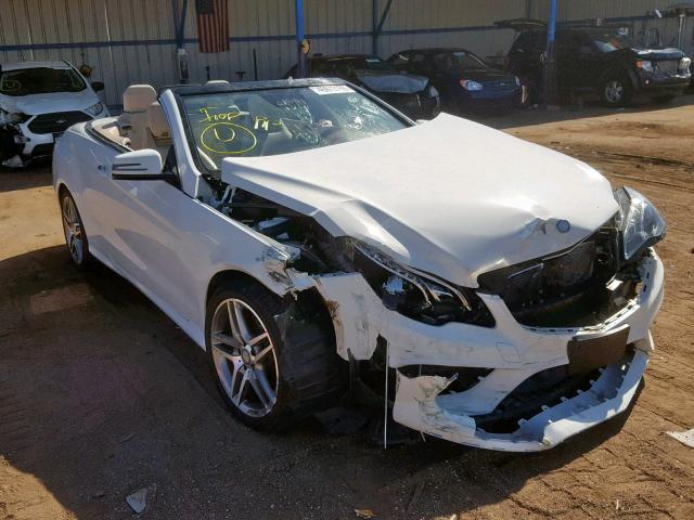 WDDKK6FF3GF341598 - 2016 MERCEDES-BENZ E 400 WHITE photo 1