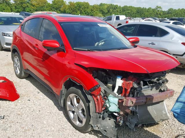 3CZRU5H73HM711298 - 2017 HONDA HR-V EXL RED photo 1