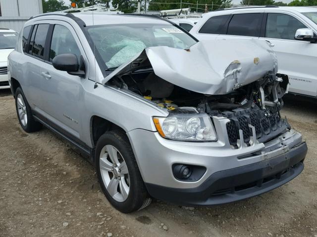 1C4NJCBB1CD520689 - 2012 JEEP COMPASS SP Күміс фото 1