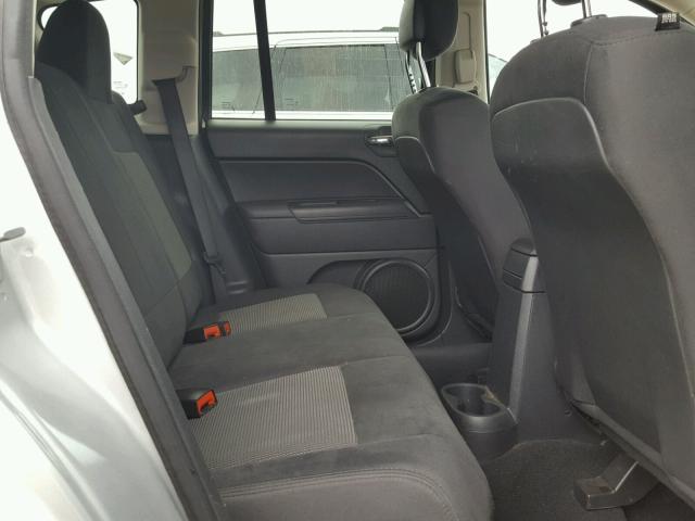 1C4NJCBB1CD520689 - 2012 JEEP COMPASS SP Күміс фото 6