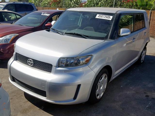 JTLKE50EX91063671 - 2009 TOYOTA SCION XB ვერცხლისფერი ფოტო 2