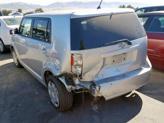 JTLKE50EX91063671 - 2009 TOYOTA SCION XB ვერცხლისფერი ფოტო 3
