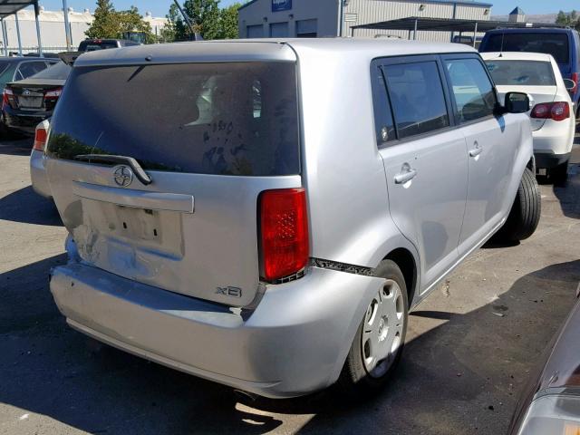 JTLKE50EX91063671 - 2009 TOYOTA SCION XB ვერცხლისფერი ფოტო 4