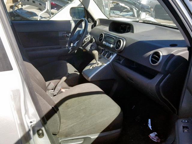 JTLKE50EX91063671 - 2009 TOYOTA SCION XB ვერცხლისფერი ფოტო 5