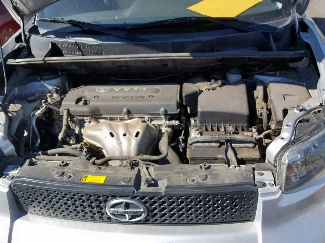 JTLKE50EX91063671 - 2009 TOYOTA SCION XB ვერცხლისფერი ფოტო 7