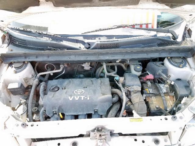 JTLKT324X40150841 - 2004 TOYOTA SCION XB თეთრი ფოტო 7
