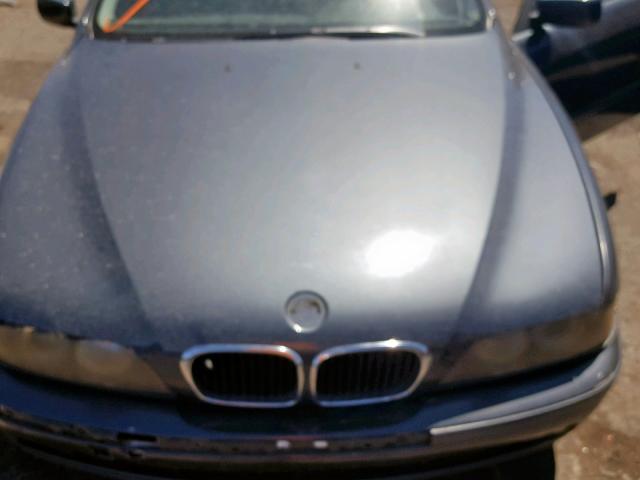 WBADT63451CF01489 - 2001 BMW 530 I AUTO BLUE photo 7