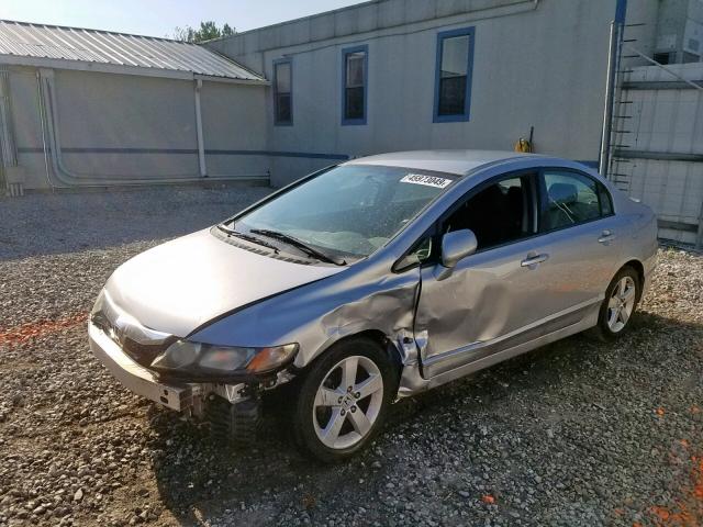 2HGFA16699H325670 - 2009 HONDA CIVIC LX-S ვერცხლისფერი ფოტო 2