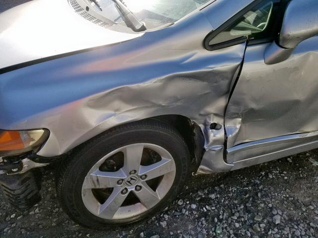 2HGFA16699H325670 - 2009 HONDA CIVIC LX-S ვერცხლისფერი ფოტო 9