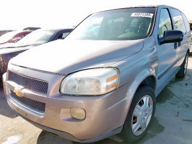 1GNDV23L66D175737 - 2006 CHEVROLET UPLANDER L BEIGE photo 2