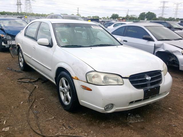 JN1CA31D51T806514 - 2001 NISSAN MAXIMA GXE WHITE photo 1