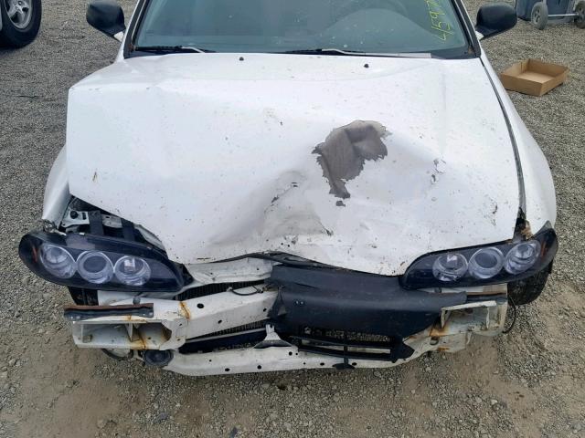 2HGEJ2122SH553912 - 1995 HONDA CIVIC DX WHITE photo 7