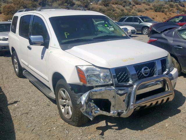 5N1AA08A24N706938 - 2004 NISSAN ARMADA SE WHITE photo 1