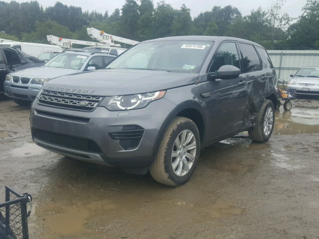 SALCP2BG6GH632469 - 2016 LAND ROVER DISCOVERY GRAY photo 2
