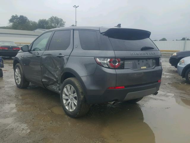 SALCP2BG6GH632469 - 2016 LAND ROVER DISCOVERY GRAY photo 3