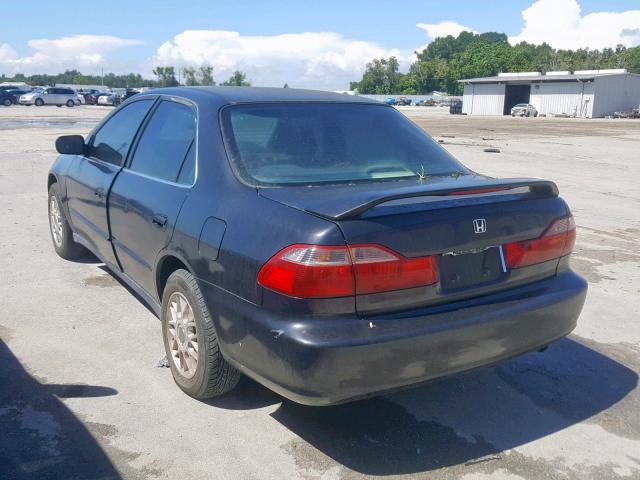 1HGCG5640WA035996 - 1998 HONDA ACCORD LX BLACK photo 3