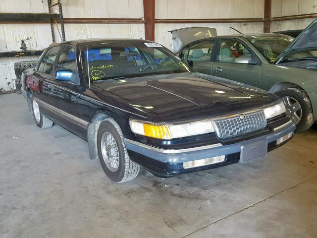 2MECM75W0NX624623 - 1992 MERCURY GRAND MARQ BLUE photo 1