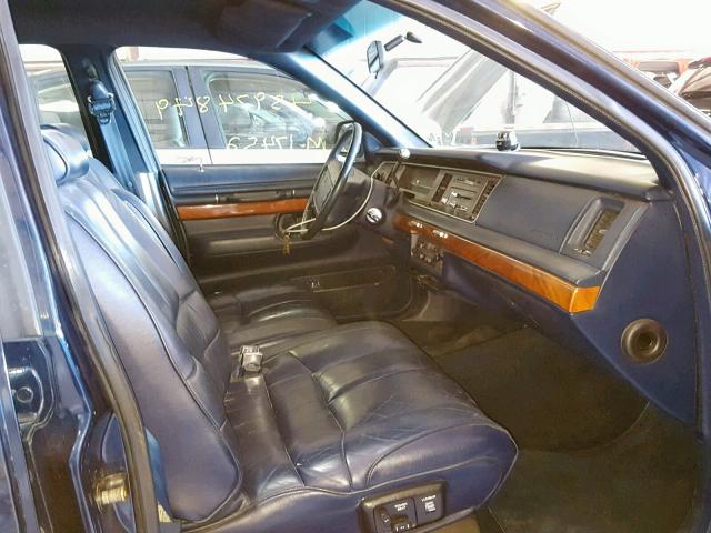 2MECM75W0NX624623 - 1992 MERCURY GRAND MARQ BLUE photo 5