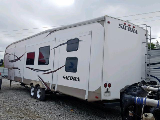 4X4FSEN24CJ037380 - 2012 WILDWOOD SIERRA WHITE photo 3