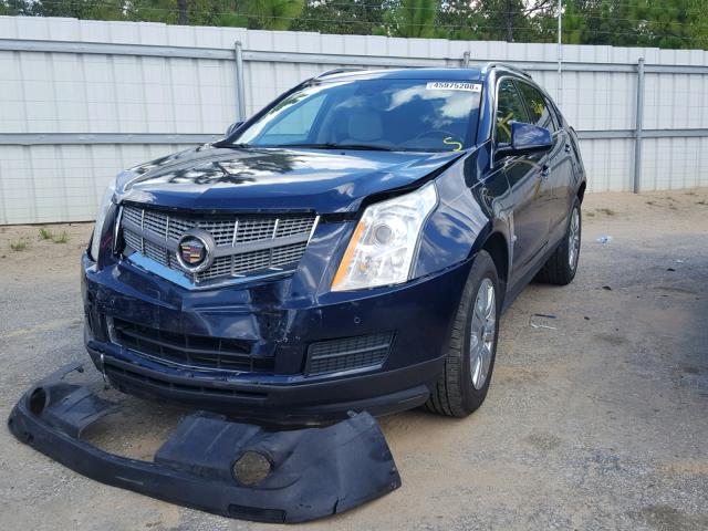 3GYFNAEY9AS597458 - 2010 CADILLAC SRX LUXURY BLUE photo 2