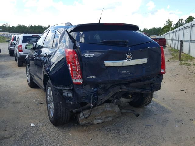 3GYFNAEY9AS597458 - 2010 CADILLAC SRX LUXURY BLUE photo 3