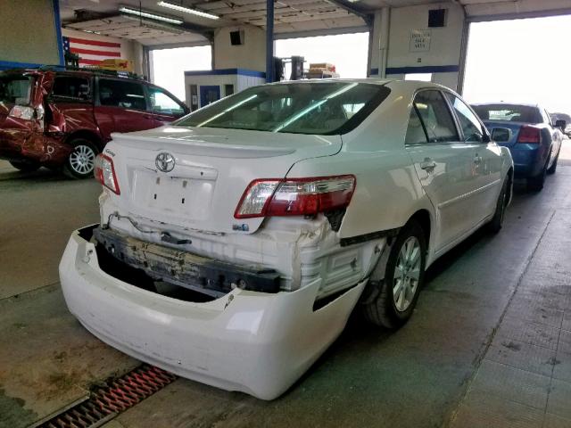 4T1BB46K29U073570 - 2009 TOYOTA CAMRY HYBR WHITE photo 4