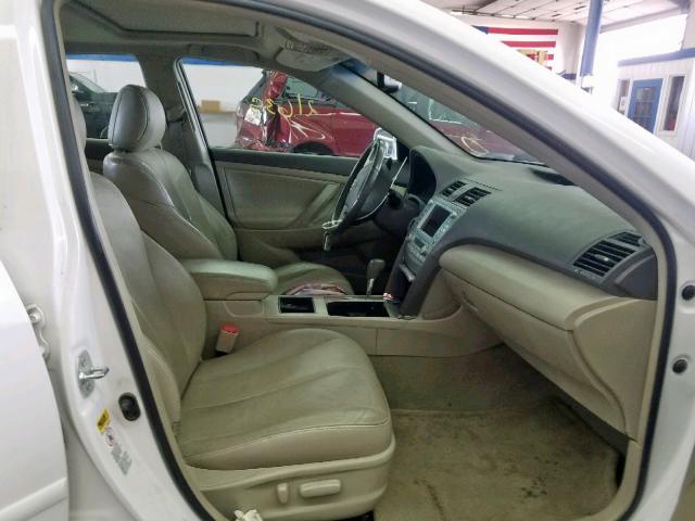 4T1BB46K29U073570 - 2009 TOYOTA CAMRY HYBR WHITE photo 5