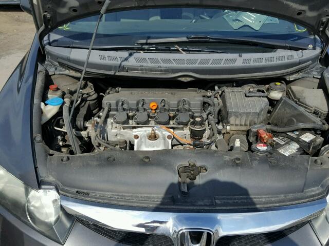 2HGFA1F29AH010319 - 2010 HONDA CIVIC DX GRAY photo 7