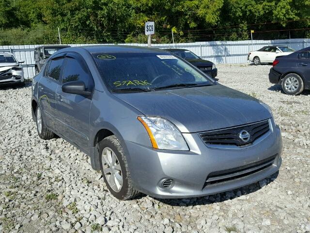 3N1AB6AP5CL735015 - 2012 NISSAN SENTRA 2.0 GRAY photo 1