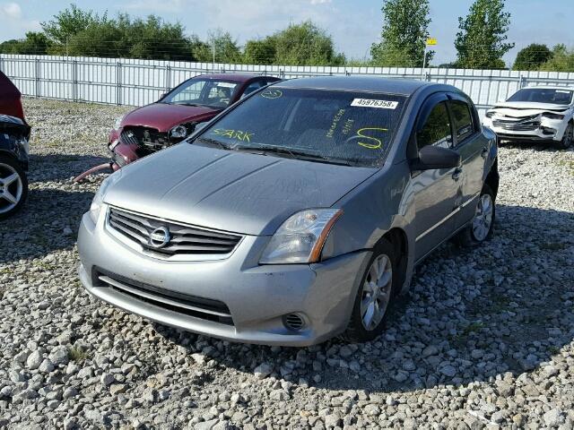 3N1AB6AP5CL735015 - 2012 NISSAN SENTRA 2.0 GRAY photo 2