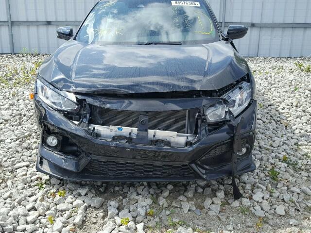 SHHFK7H42HU309632 - 2017 HONDA CIVIC SPOR BLACK photo 9