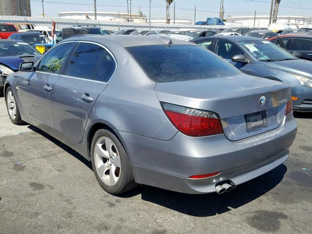 WBANA53504B851553 - 2004 BMW 525 I GRAY photo 3