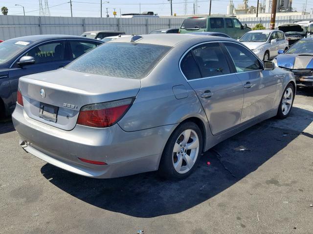 WBANA53504B851553 - 2004 BMW 525 I GRAY photo 4