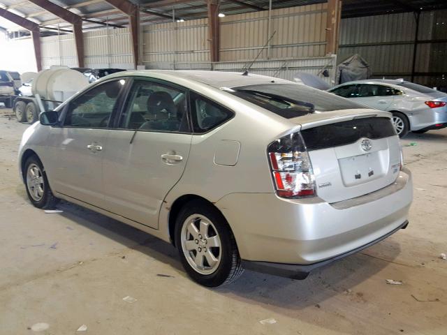 JTDKB20U640017697 - 2004 TOYOTA PRIUS SILVER photo 3