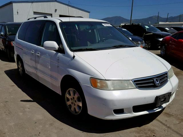 5FNRL18662B010694 - 2002 HONDA ODYSSEY EX WHITE photo 1