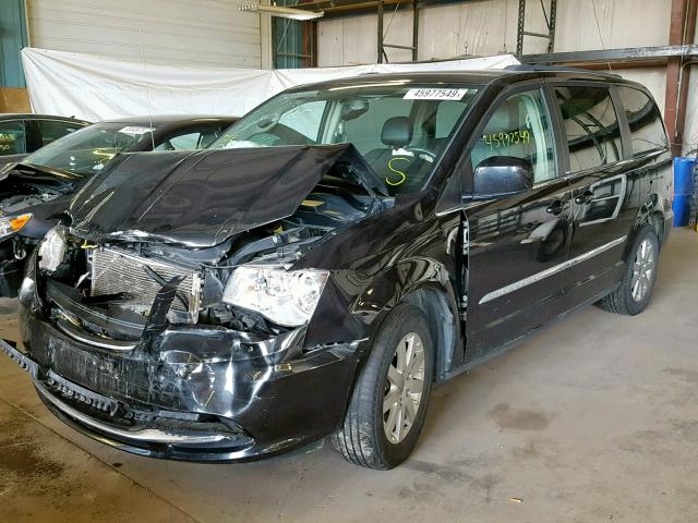 2C4RC1BG6DR631636 - 2013 CHRYSLER TOWN & COU BLACK photo 2