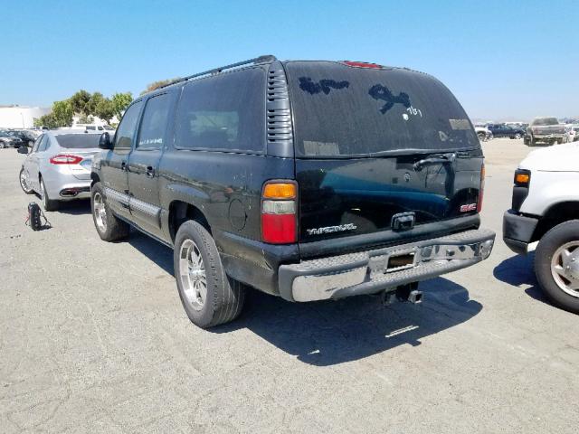 1GKFK16T94J146901 - 2004 GMC YUKON XL K BLACK photo 3