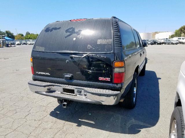 1GKFK16T94J146901 - 2004 GMC YUKON XL K BLACK photo 4