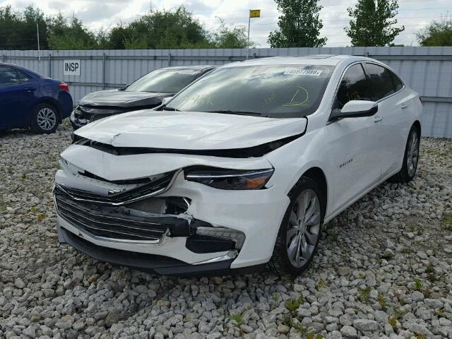 1G1ZH5SX3HF233380 - 2017 CHEVROLET MALIBU PRE თეთრი ფოტო 2