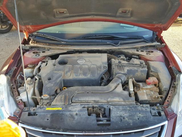 1N4AL2AP0AN530675 - 2010 NISSAN ALTIMA BAS RED photo 7