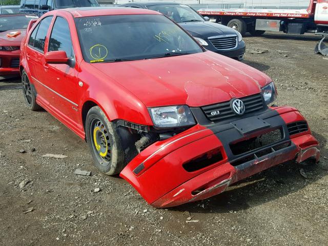 3VWSE69M15M015756 - 2005 VOLKSWAGEN JETTA GLI RED photo 1