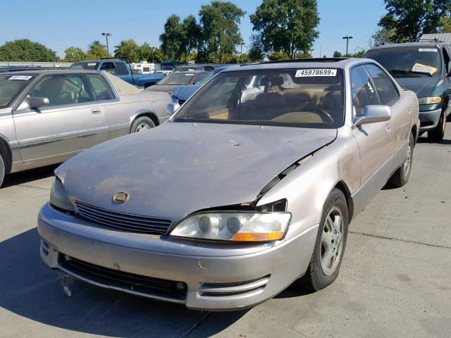 JT8GK13T2R0008598 - 1994 LEXUS ES 300 GOLD photo 2