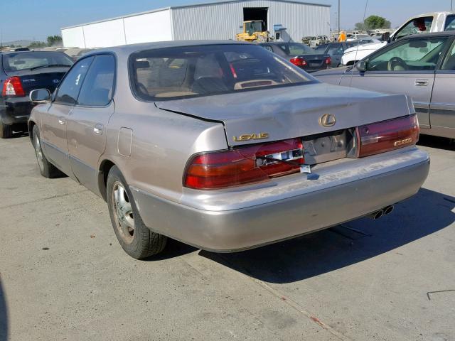 JT8GK13T2R0008598 - 1994 LEXUS ES 300 GOLD photo 3