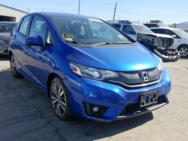 JHMGK5H75HS010688 - 2017 HONDA FIT EX BLUE photo 1