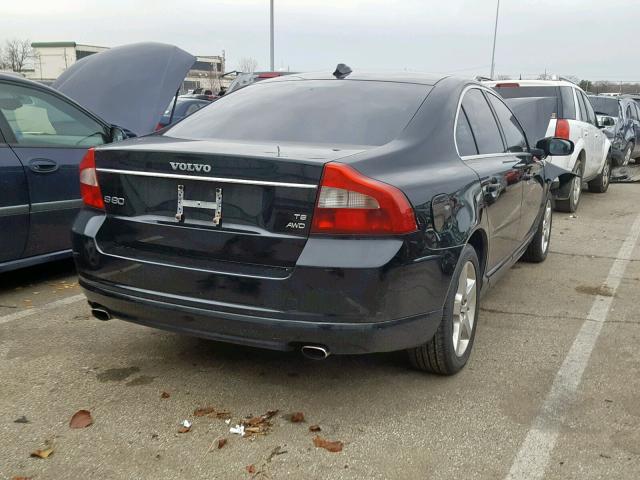 YV1AH992381056651 - 2008 VOLVO S80 T6 TUR BLACK photo 4