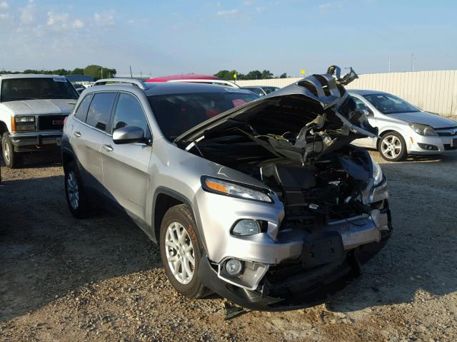 1C4PJMCB7HW605397 - 2017 JEEP CHEROKEE L SILVER photo 1