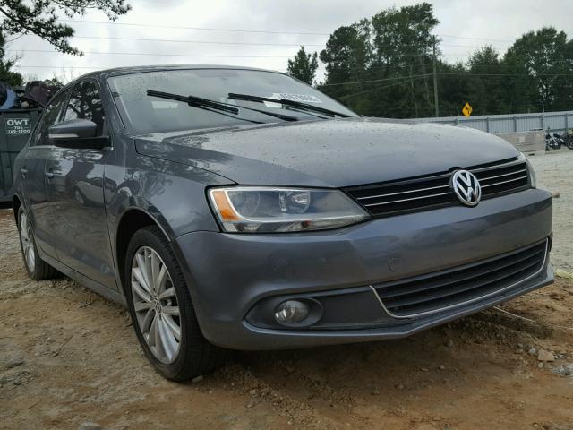 3VWLX7AJ3BM303893 - 2011 VOLKSWAGEN JETTA SEL GRAY photo 1