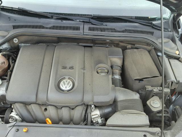 3VWLX7AJ3BM303893 - 2011 VOLKSWAGEN JETTA SEL GRAY photo 7