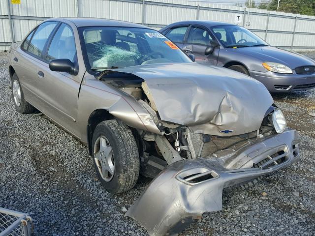 1G1JC524327230305 - 2002 CHEVROLET CAVALIER B GOLD photo 1